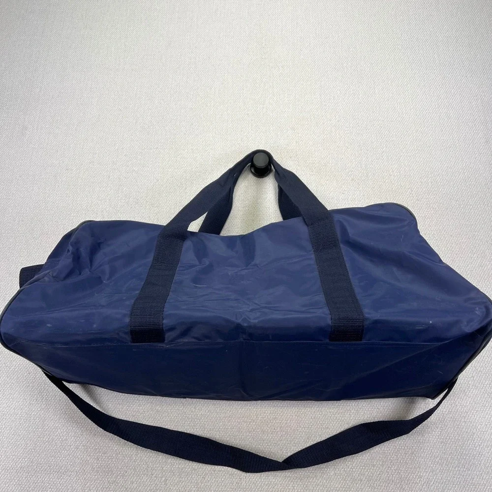 VTG 90s Jafra Promo Duffle Bag USA Patriotic Gym Bag Colorblock Olympics Retro